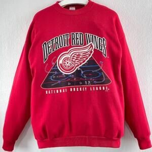 Detroit Red Wings Retro Hockey Fan Sportswear Sweatshirt